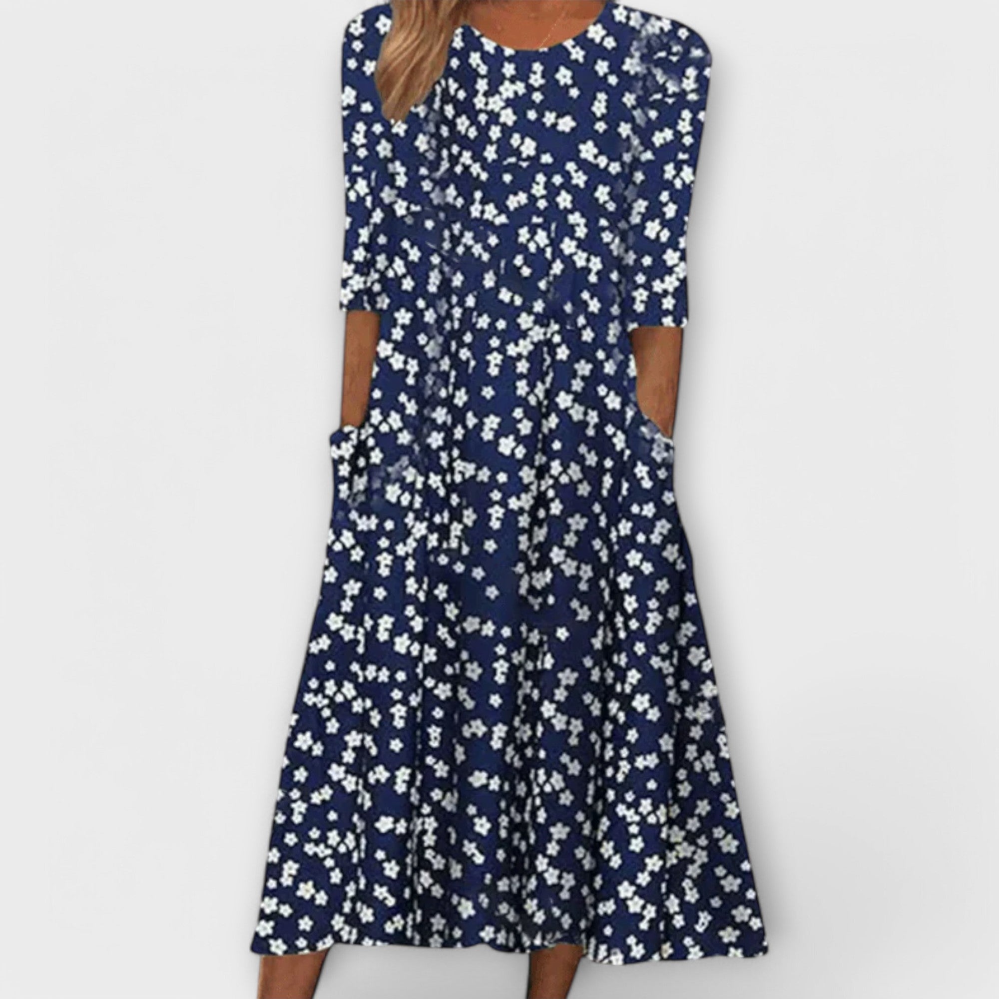 Silvia - Vestido de verano cómodo y versátil