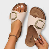 Margie - Medias de corcho con hebillas