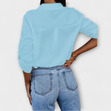 Jessica - Blusa diaria con escote en forma de V