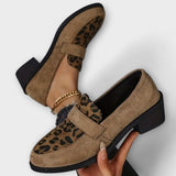 Karla - Zapatos elegantes para mujer con estampado de leopardo