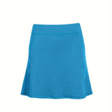 Pantalones Cortos Altos con Falda