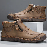 Sándor - Zapatos de Hombre Elegantes y Cómodos con Cremallera