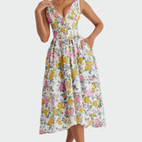 Kateřina – Vestido Midi Romántico Exclusivo
