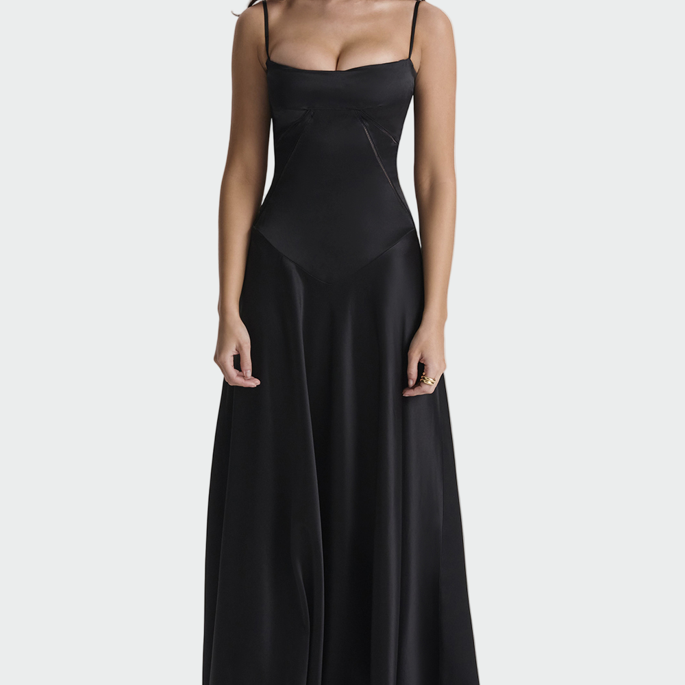 Vítězslava – Vestido de Satén para Mujer