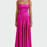 Vítězslava – Vestido de Satén para Mujer