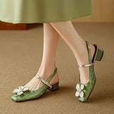 Eloise - Zapatos Elegantes para Mujer con Detalles Florales