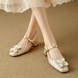 Eloise - Zapatos Elegantes para Mujer con Detalles Florales