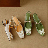 Eloise - Zapatos Elegantes para Mujer con Detalles Florales