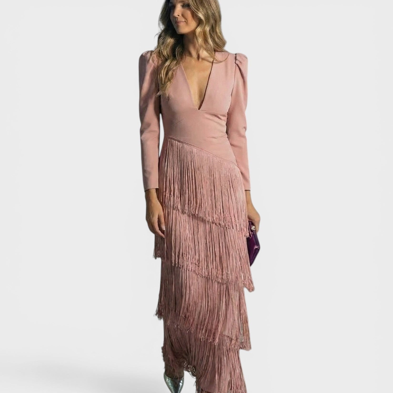 Beatriz™ | Vestido con flecos elegante y de noche