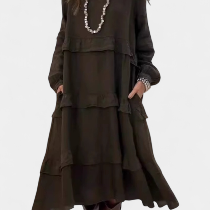 Vestido Sudadera Rizado Jada Casual-Chic