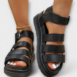 Renee – Zapatillas con múltiples correas y hebilla