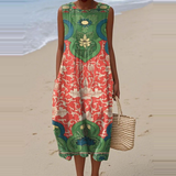 Diana | Vestido Midi Sin Mangas