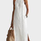 Jimena - vestido midi de lino