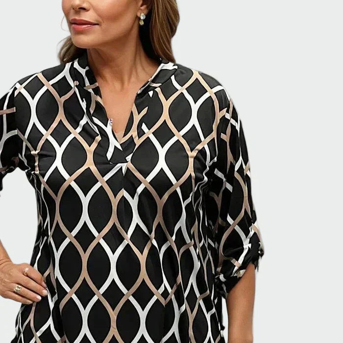 Camisa de manga larga con diseño elegante