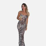Vestido Maxi de Verano Cassandre con Escote en V