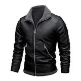 Mateo™ | Chaqueta de cuero elegante