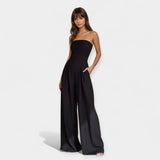 Nina - Conjunto de peto con tirantes de encaje