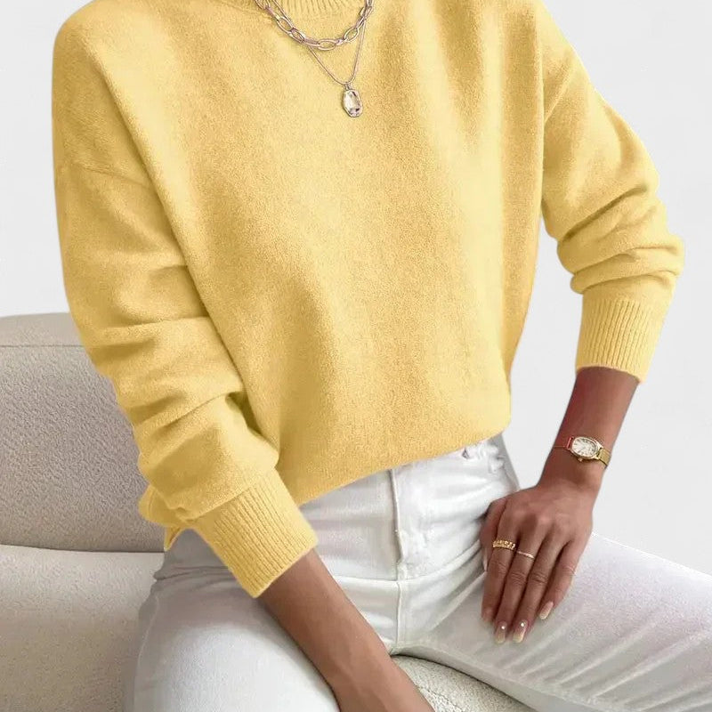 Petra™ | Jersey elegante de cuello alto