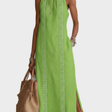 Jimena - vestido midi de lino