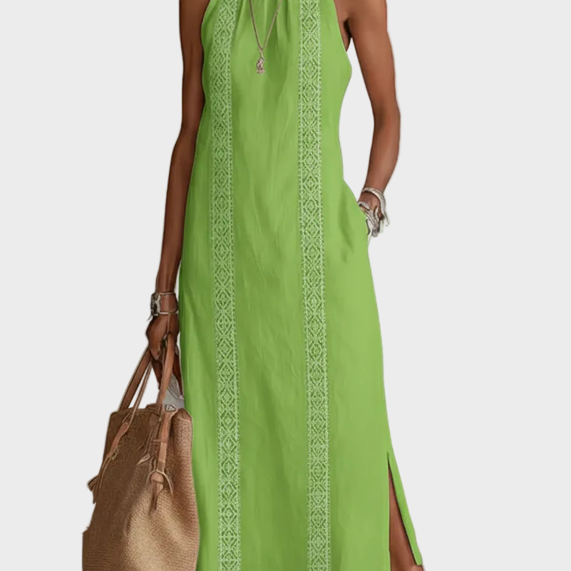 Jimena - vestido midi de lino
