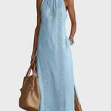 Jimena - vestido midi de lino