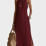 Jimena - vestido midi de lino