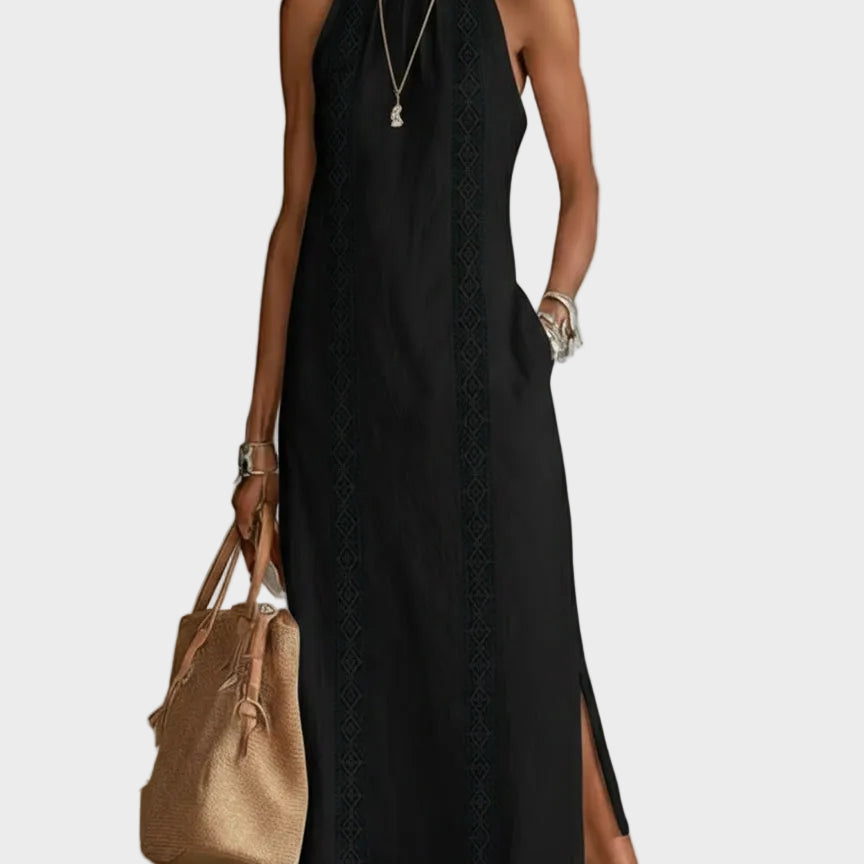 Jimena - vestido midi de lino