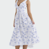 Kateřina – Vestido Midi Romántico Exclusivo