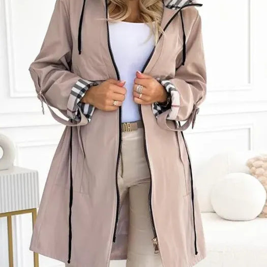 Yolanda™ | Abrigo impermeable con cremallera