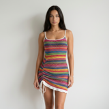 Valeria Vestido Boho Rayas