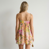 Ariana Vestido Floral Multicolor