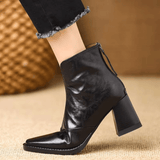Živilė - Botas de lujo con tacones moderadamente altos