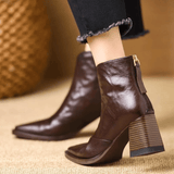 Živilė - Botas de lujo con tacones moderadamente altos