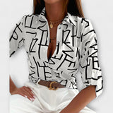 Romina | Blusa clásica con cuello