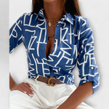 Romina | Blusa clásica con cuello