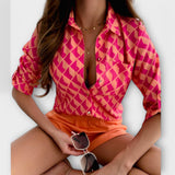 Romina | Blusa clásica con cuello